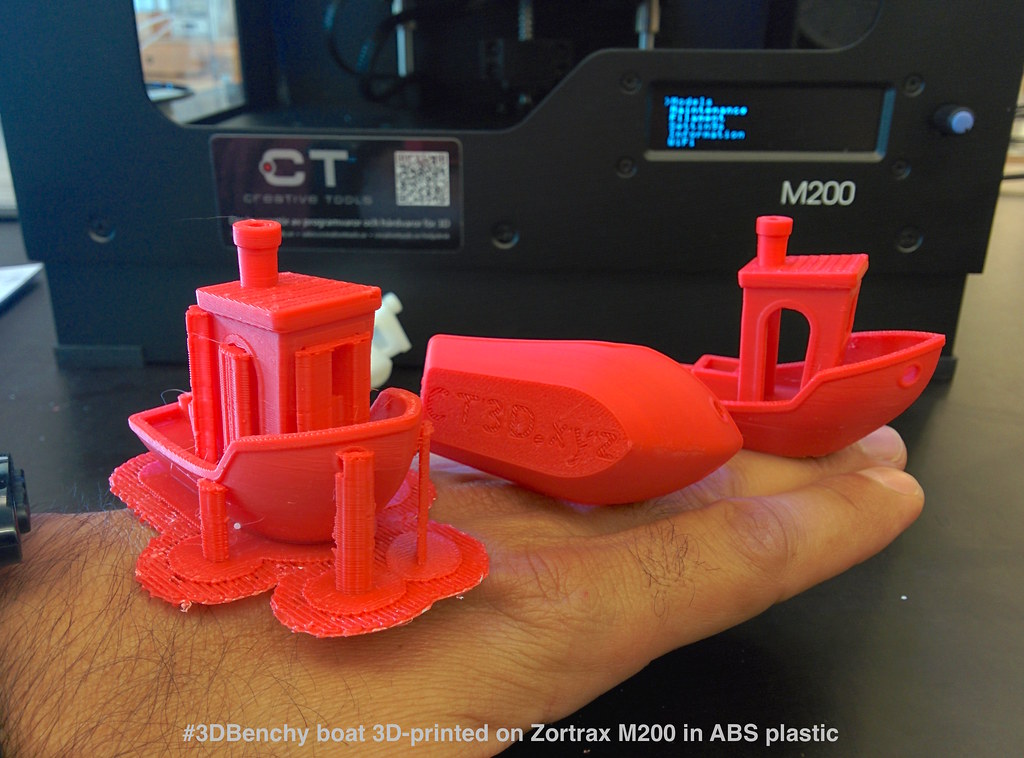 3D Printed Toy Boats